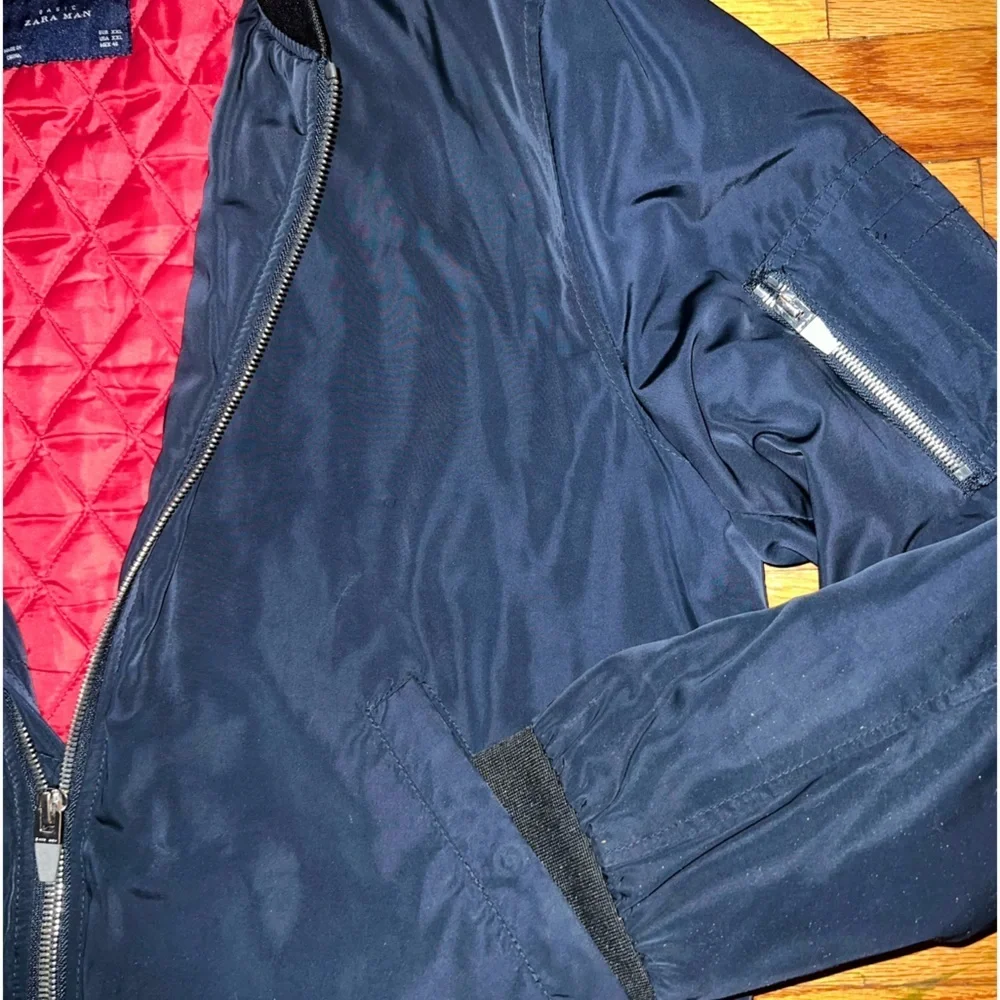 Zara man bomber flight jacket